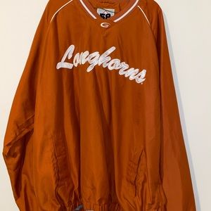 Vintage Texas Longhorns Bomber Pullover